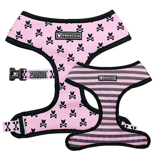 Duo Reversible Harness (Medium, Bad to The Bone Pink)