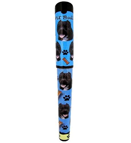 E&S Pets Pit Bull, Black Pen Easy Glide Gel Pen, Refillable with A Perfect Grip, Great for Everyday Use, Perfect Pit Bull, Black Gifts for Any Occasion