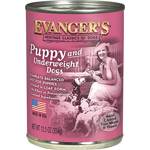 Evanger's Heritage Classics Puppy Dinner for Dogs - 12, 12.5 oz Cans