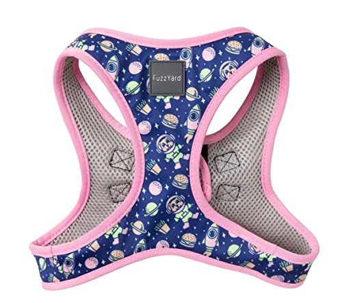 FuzzYard Pluto Pup Astronaut Outer Space Step in Harness for Dogs (Extra Extra Small)