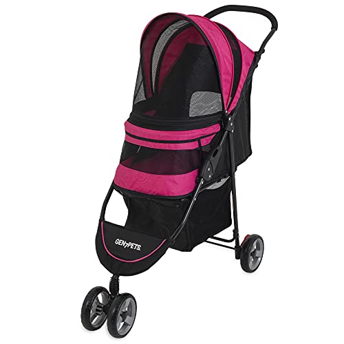 Gen7Pets Regal Plus Dog Stroller - Raspberry Sorbet Pet Stroller, Pink, 1 Count