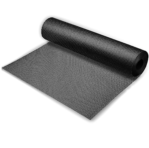 Helidrago Bearded Dragon Tank Accessories, Reptile Substrate Floor, Leopard Gecko Tank Liner Mat for 40 Gallon, 20 Gallon, 50 Gallon,75 Gallon Lizard Tank, Black