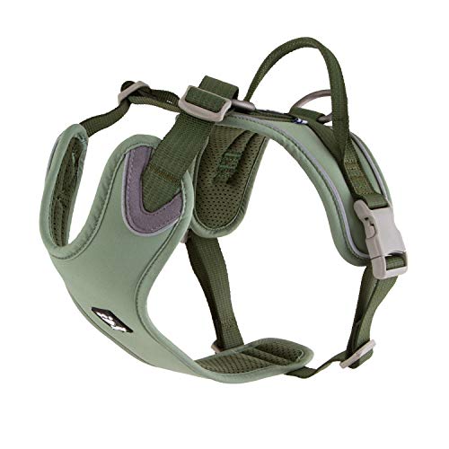 Hurtta Weekend Warrior ECO Dog Harness, Hedge, 24-32 in