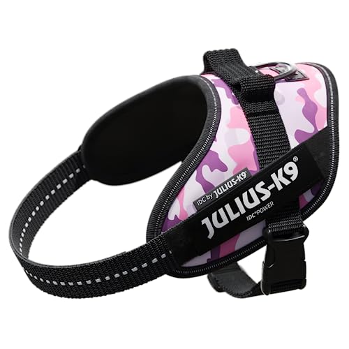 IDC Power Harness, Size: S/Mini, Pink Camouflage