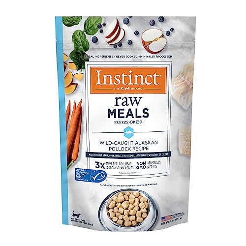 Instinct Freeze Dried Raw Meals Grain Free Recipe Cat Food 9 Ounce (Pack of 1)