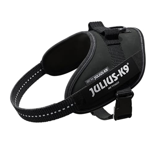 JULIUS-K9, 16IDC-P-M, IDC Powerharness, dog harness, Size: Mini, Black