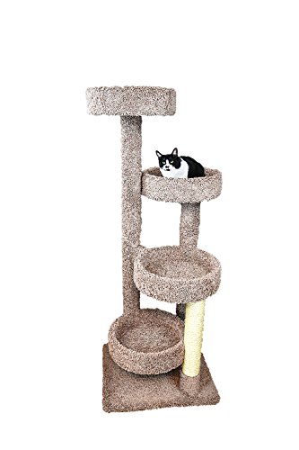 New Cat Condos Cat Tree, Brown