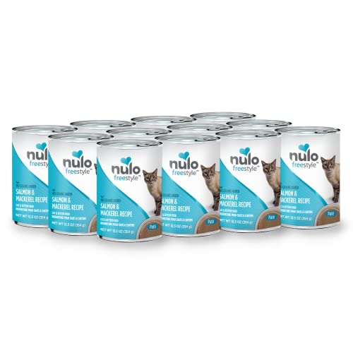 Nulo Freestyle Cat & Kitten Wet Pate Canned Cat Food, Premium All Natural Grain-Free, with 5 High Animal-Based Proteins and Vitamins to Support a Healthy Immune System and Lifestyle