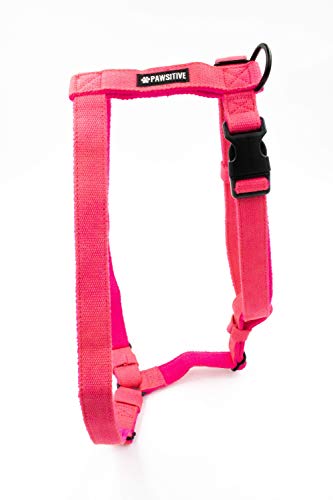 Pawsitive Dog Harness - Harness for Small, Medium, and Large Dogs. Puppy Harness for Dogs. Made from Soft Hypoallergenic Organic Hemp.