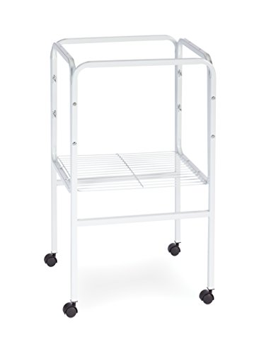 Prevue Pet Products SP445W Bird Cage Stand with Shelf, White