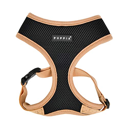Puppia Soft Harness II - Black - M