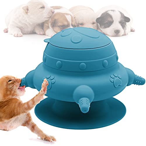 Puppy Feeder for Multiple Puppies, 4 Teats Puppy Milk Feeder Puppy Nipple Feeder Silicone Puppy Nursing Station, 240ml Puppy Nursing Bottles for Kittens, Puppies, Rabbits