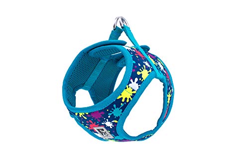 RC Pet Products Step in Cirque Soft Walking Dog Harness, Medium, Splatter