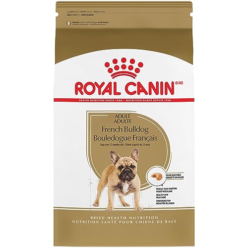 Royal Canin French Bulldog Adult Breed Specific Dry Dog Food, 17 Pounds. Bag