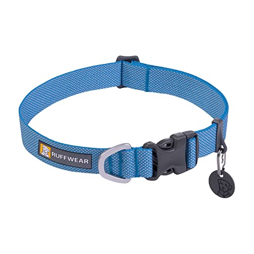 Ruffwear, Hi & Light Dog Collar, Minimal and Ultralight Collar for Everyday Walks and Runs, Blue Dusk, 9"-11"