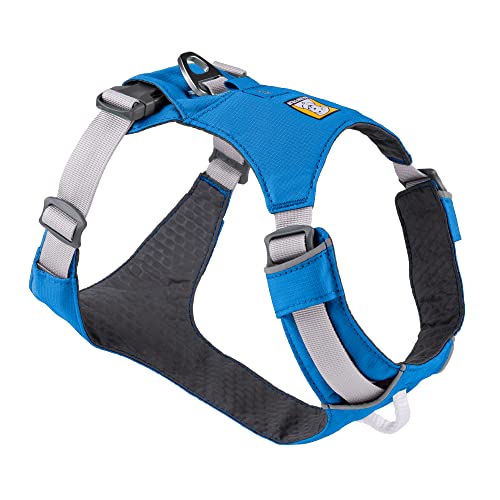 Ruffwear, Hi & Light, Everyday Lightweight Dog Harness, Trail Running, Walking, Hiking, All-Day Wear, Blue Dusk, Small