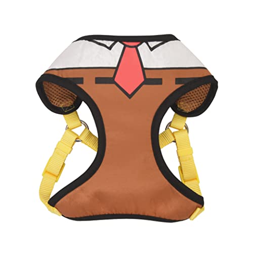 SpongeBob SquarePants for Pets Dog Harness for Medium Dogs | No Pull Dog Harness for Spongebob Fans, Designed with Classic Spongebob Outfit | Soft and Comfortable Medium Dog Apparel