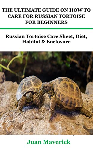 THE ULTIMATE GUIDE ON HOW TO CARE FOR RUSSIAN TORTOISE FOR BEGINNERS: Russian Tortoise Care Sheet, Diet, Habitat & Enclosure