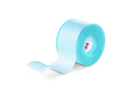 3M Medical Tape Skin Friendly Silicone 1 Inch X 1-1/2 Yard Blue NonSterile, 2770S-1-1 Roll