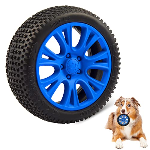 AAfree Dog Chew Toy for Aggressive Chewers,Dog Tires Toys for Small/Medium Breed,Tough Chew Toy for Dog,Durable Rubber Chew Toy for Power Chewers