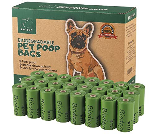 ATIFBOP Dog Poop Bags Biodegradable, Leak Proof Waste Bag Extra Thicken Dog Bags for Poop 360 Counts(Scented)