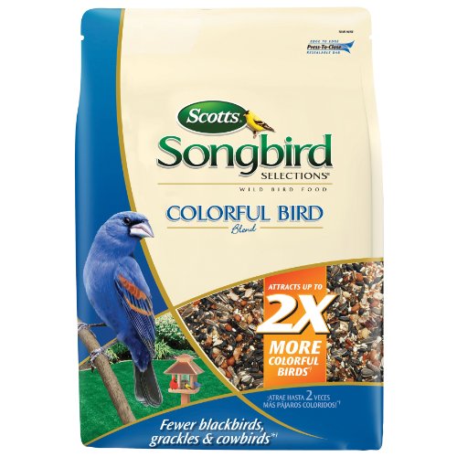 Audubon Park Songbird Selections, 4-Pound Songbird Selections 11972 Colorful Blend Wild Bird Food