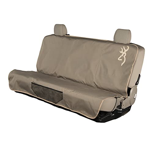 Browning Bench Seat Cover Throw, Quick Use Bench Seat Protection, Elk
