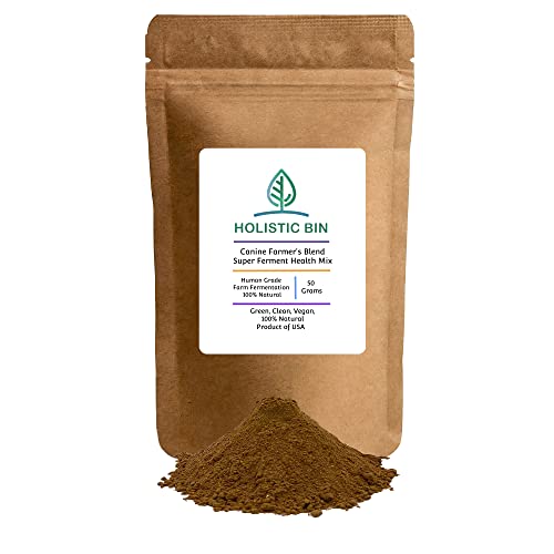 Canine Fermented Farm Superfood Dog Supplement | Vitamin & Mineral Rich Blend Packed with Dog Digestive Enzymes and Probiotics | Fermented Spinach, Pumpkin, Blueberry, Beets, & Turmeric for Dogs