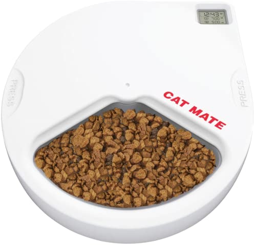 Cat Mate C300 Automatic Digital Pet Feeder for Dogs and Cats BPA and BHT Free with Ice Pack