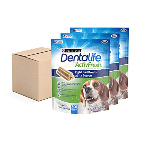 Dentalife DentaLife Dental Care Small/Medium Dog Chews, ActivFresh Daily Oral Care - 30 ct. Pouch