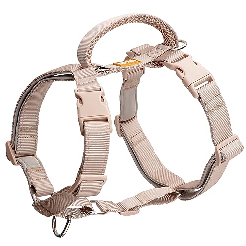 Tan Dog Harness 2024 Vet Ranch We Love Pets   Df No Pull Martingale Harness For Dog Nylon Adjustable Front Clip Harness 1 