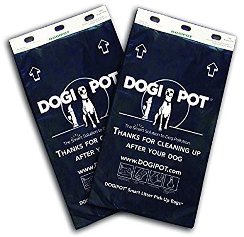 Dogipot 1402HP-CASE Header Pak Litter Pick up Bags, 100 Bags per Card (2000 Bags per Case)