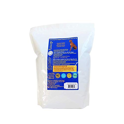 Evolution Diet Plant-Based Gourmet Fondue 'Veggie Cheese Burger Flavor' Dog Kibble (10lb. Bag) - Proven Best Overall Health - Longest Life Expextancy Dog Food in The US & Canada