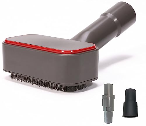 Groom Tool Kit for Pet Dogs - US Patent - Dog Brush - Universal Vacuum Attachment, Compatible With Shark NV Series, Bosch, Miele, Philip Karcher, Self-Cleaning, Ideal for Long or Medium Hairs Dog