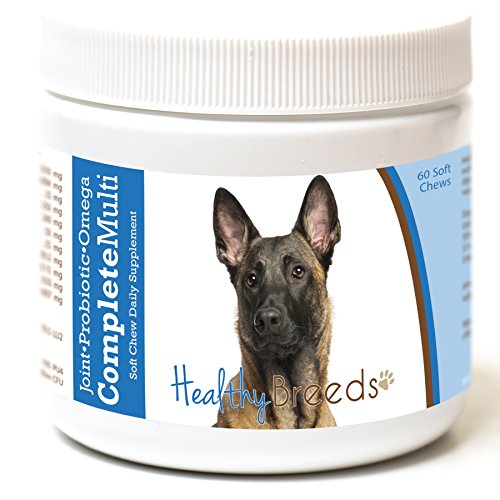 Healthy Breeds Belgian Malinois All in One Multivitamin Soft Chew 60 Count