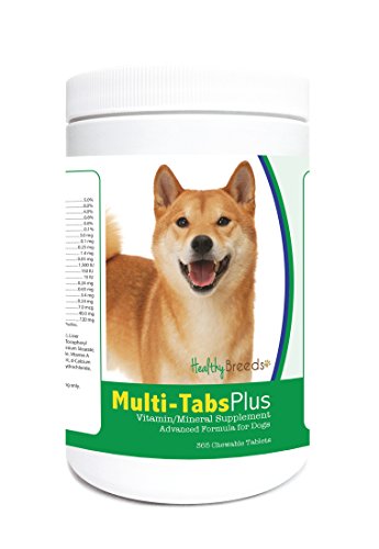 Healthy Breeds Shiba Inu Multi-Tabs Plus Chewable Tablets 365 Count