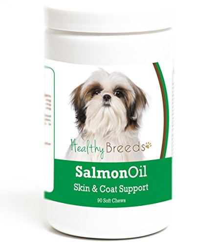 Healthy Breeds Shih Tzu Salmon Oil Soft Chews 90 Count