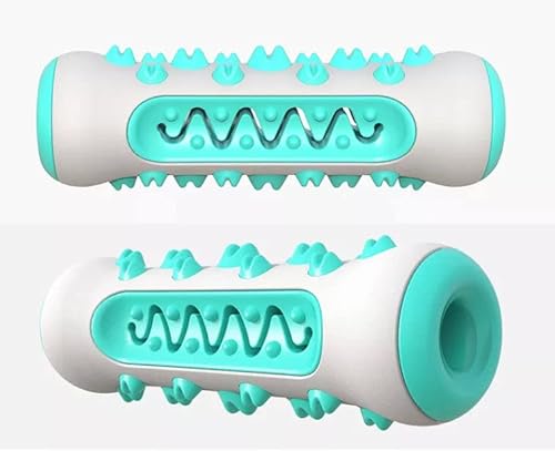 Interactive Dog Bone Chew Toy Toothbrush for Small Medium Large Dogs, Bite-Proof, IQ Training Dog Toy, Teeth Cleaning Chew Toy for Aggressive Chewers