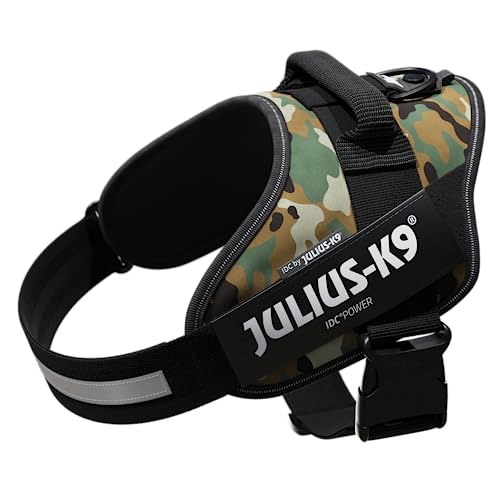 JULIUS-K9, 16IDC-C-1, IDC Powerharness, dog harness, Size: 1, Camouflage