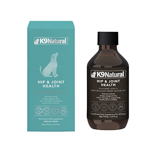 K9 Natural Hip & Joint Healthy Mobility Omega-3 Oil for Dogs 5.9 fl. oz