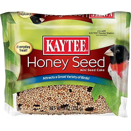 Kaytee Wild Bird Honey Seed Mini Seed Cake, 9 Ounces