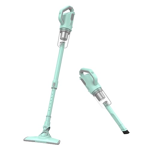KoSylar Cordless Vacuum Cleaner, Handheld Stick Small Lightweight Rechargeable Extendable Electric Broom for Floor Car Carpet Dog Cat Pet Hair Litter Home Cleaning, Weight-3Ib with Type-C Charger