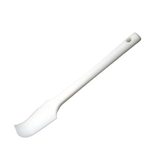 Meow&Woof Cat Wet Food Spoon, Mini Spatula for Pet Canned Food, BPA Free Silicone Can Spoons for Animal Feeding, Small Jars Spatulas, Easy Clean Scraper for Dog Food Cans-White