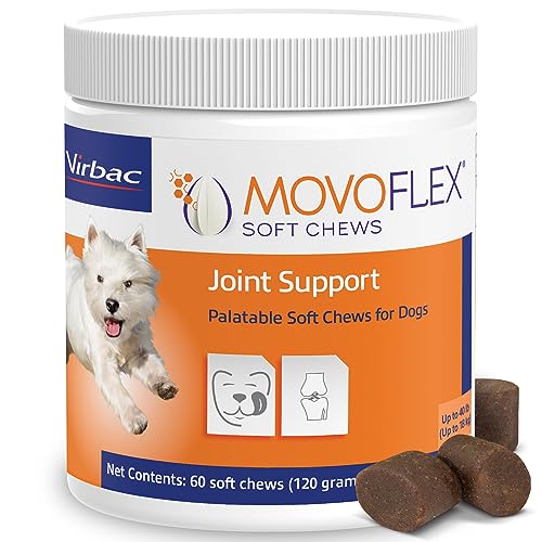 MOVOFLEX Joint Support Soft Chews for Small Dogs (60 Count) | Veterinarian Formulated, Gluten-Free