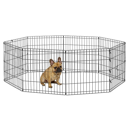 Dog Pen With Crate Attached