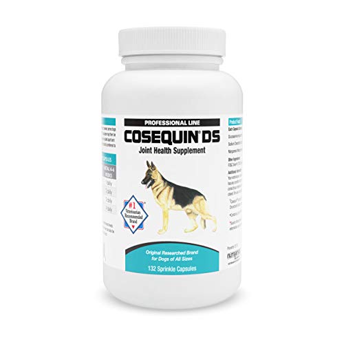 Nutramax Cosequin DS Joint Health Supplement for Dogs - With Glucosamine and Chondroitin, 132 Capsules