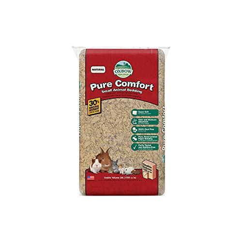 Oxbow Animal Health Pure Comfort Bedding, Natural, 28 Liter Bag (448026)