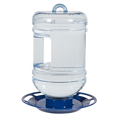 Perky-Pet 780 Outdoor Hanging Water Cooler Bird Waterer and Dispenser,Blue, 1.5 Qt Capacity