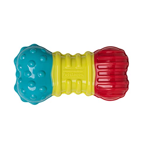Petstages Multi-Squeak Bone Dog Chew Toy, Multicolor