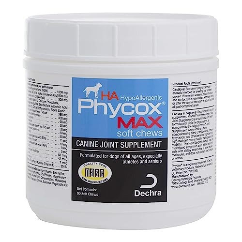 PhyCox® HA Hypoallergenic MAX Joint Supplement Soft Chews, 90 Count